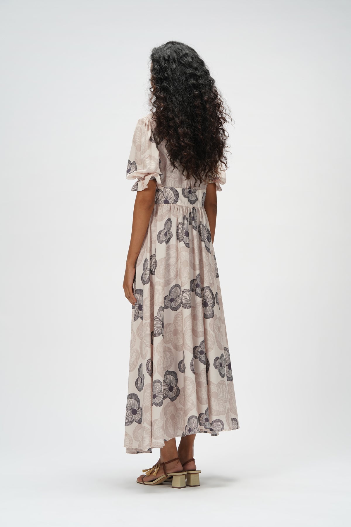 Chloe Midi Dress - Ash