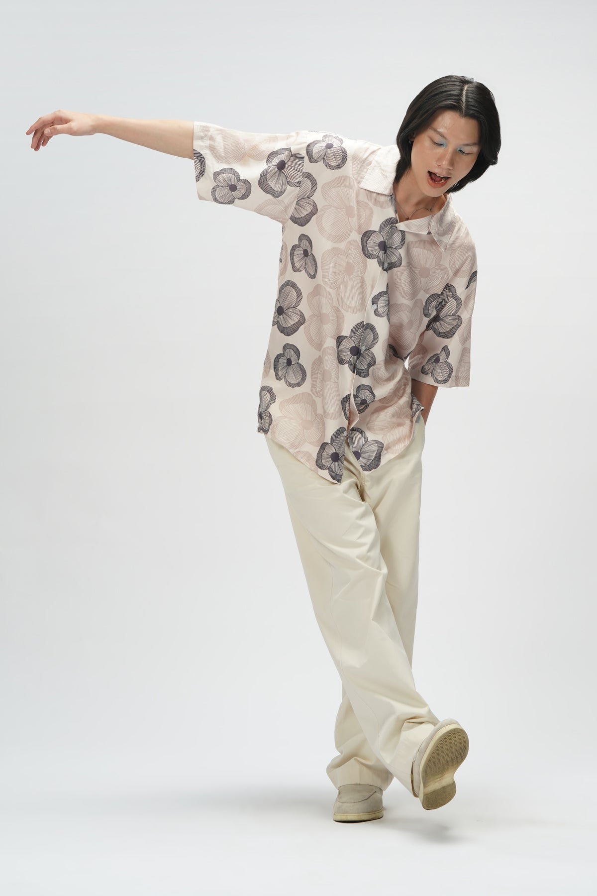 Chloe Tencel Shirt - Ash