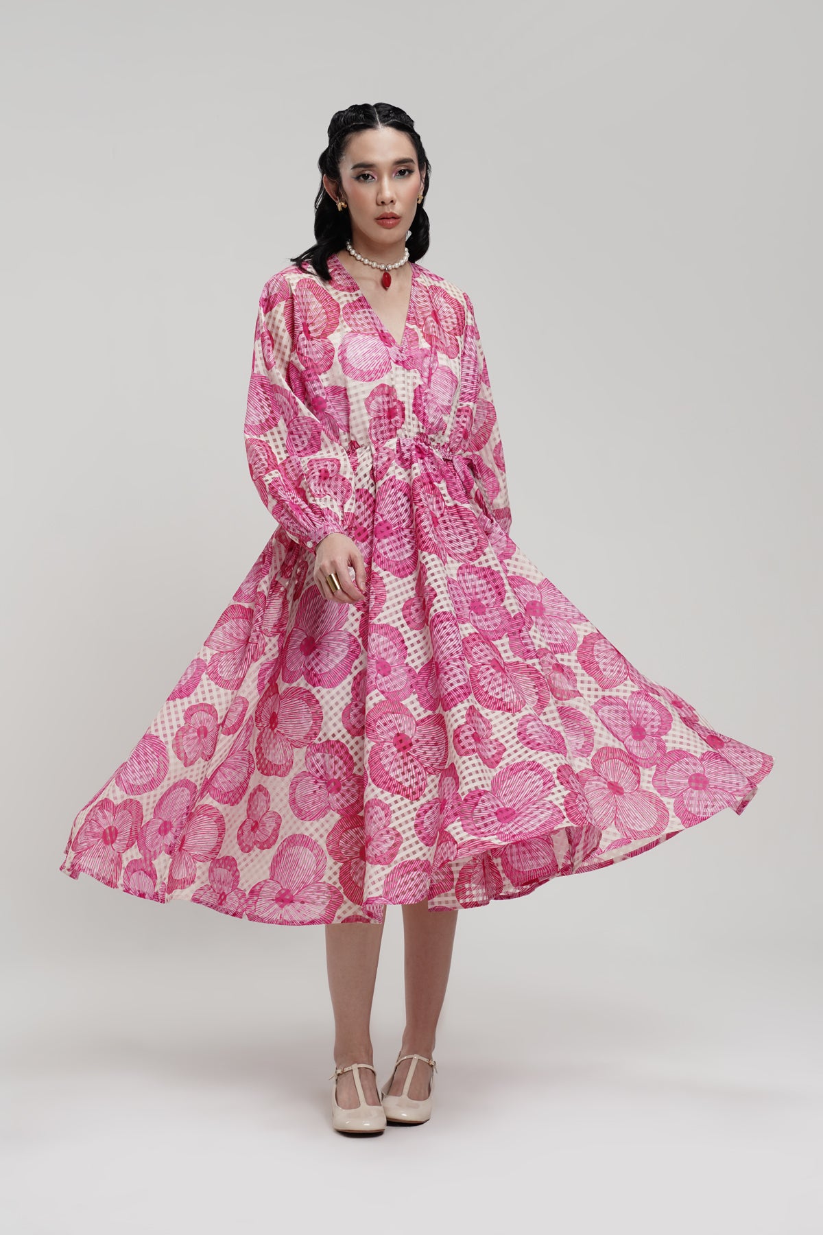 Cinta Long Outer - Pink