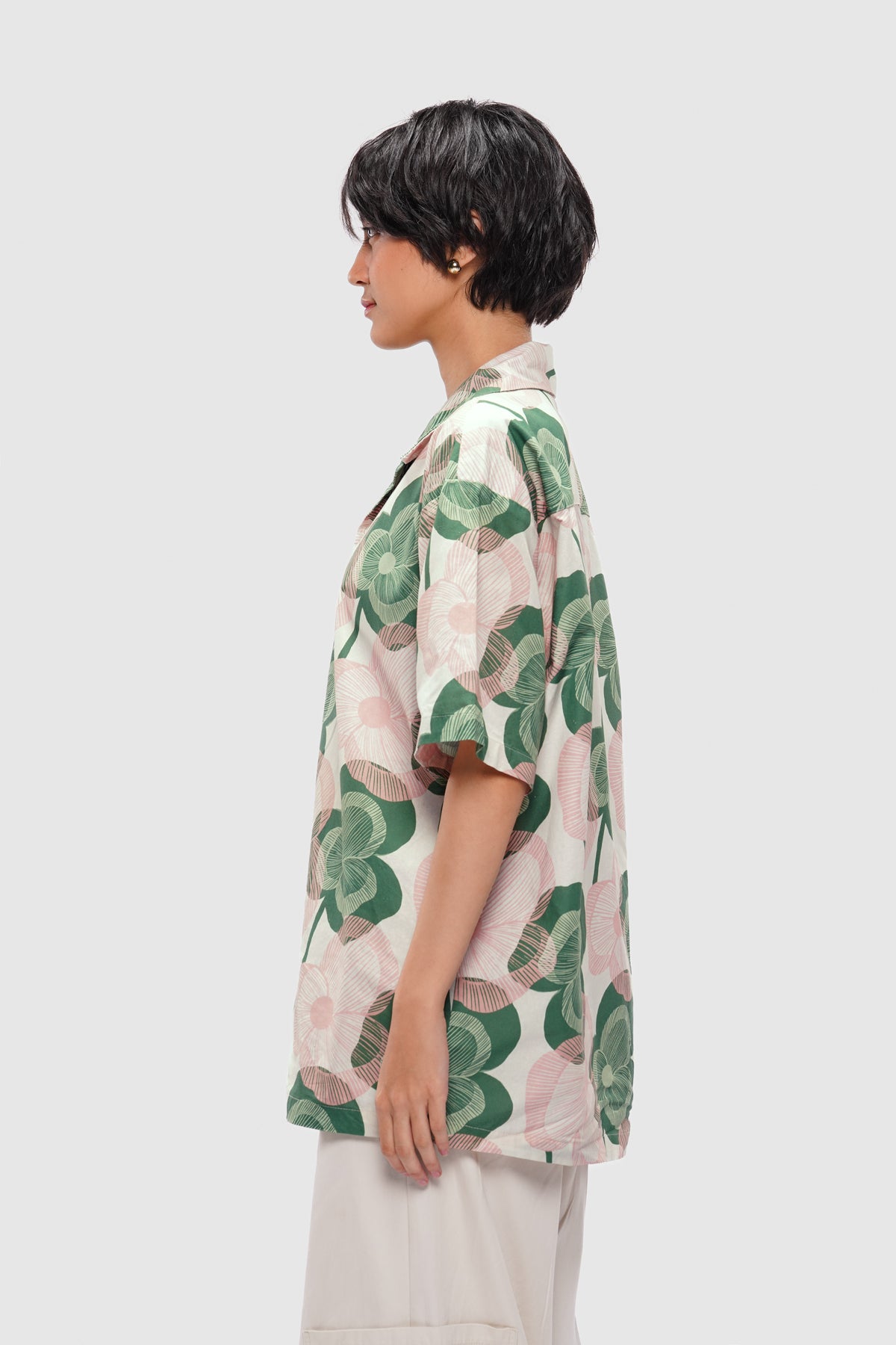 Clarisse Cotton Shirt - Blossom