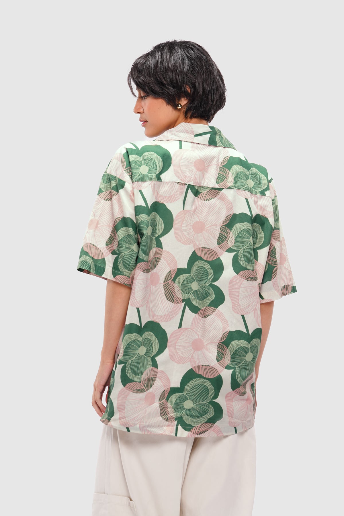 Clarisse Cotton Shirt - Blossom