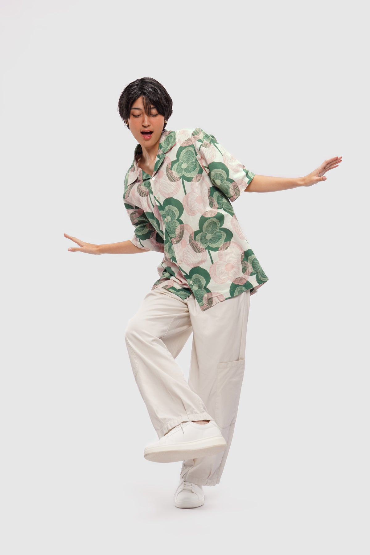 Clarisse Cotton Shirt - Blossom