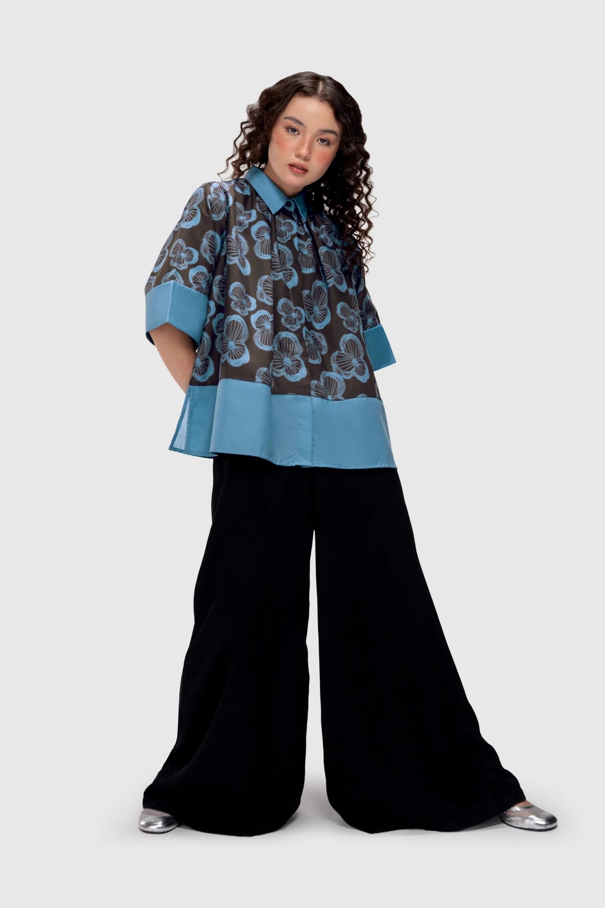 Daphne Boxy Shirt - Truffle