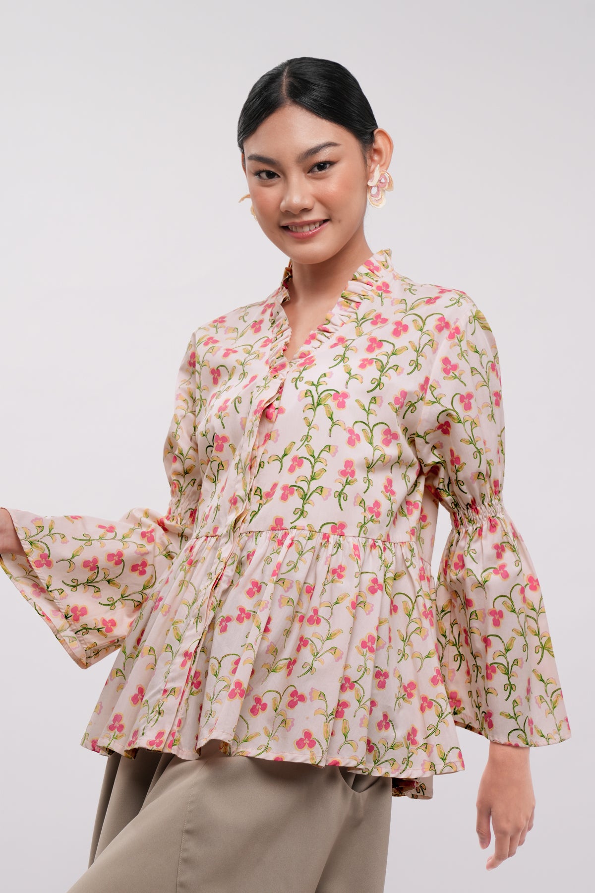 Elois Flounce Shirt - Garten