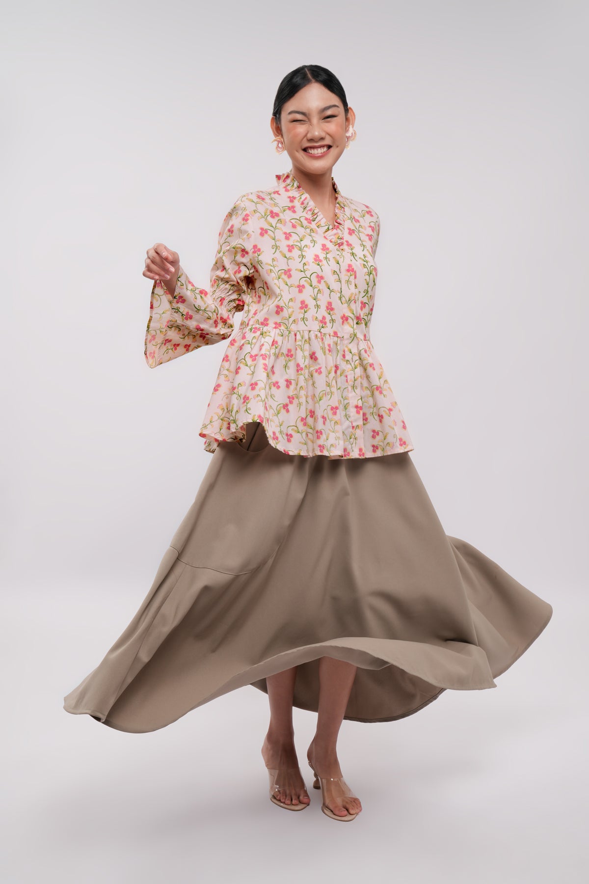 Elois Flounce Shirt - Garten