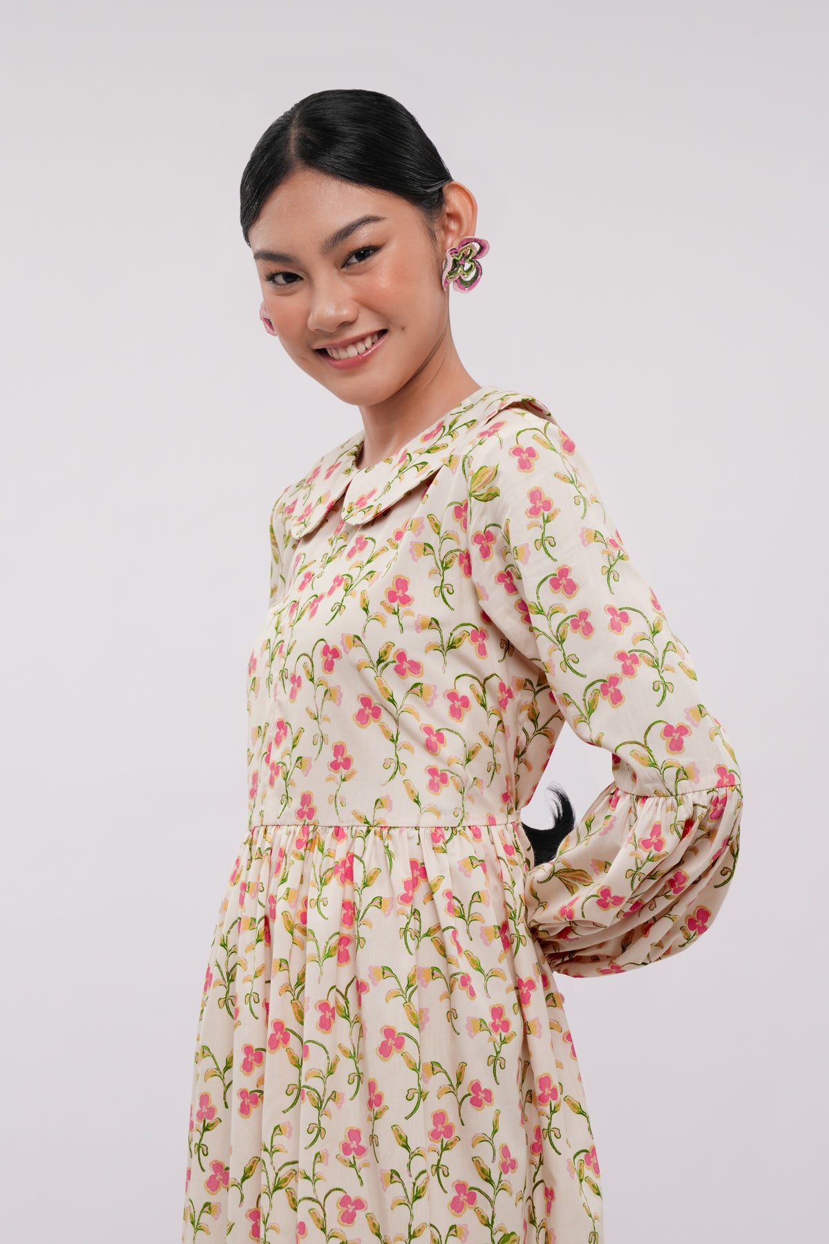 Elois Tiered Dress - Garten