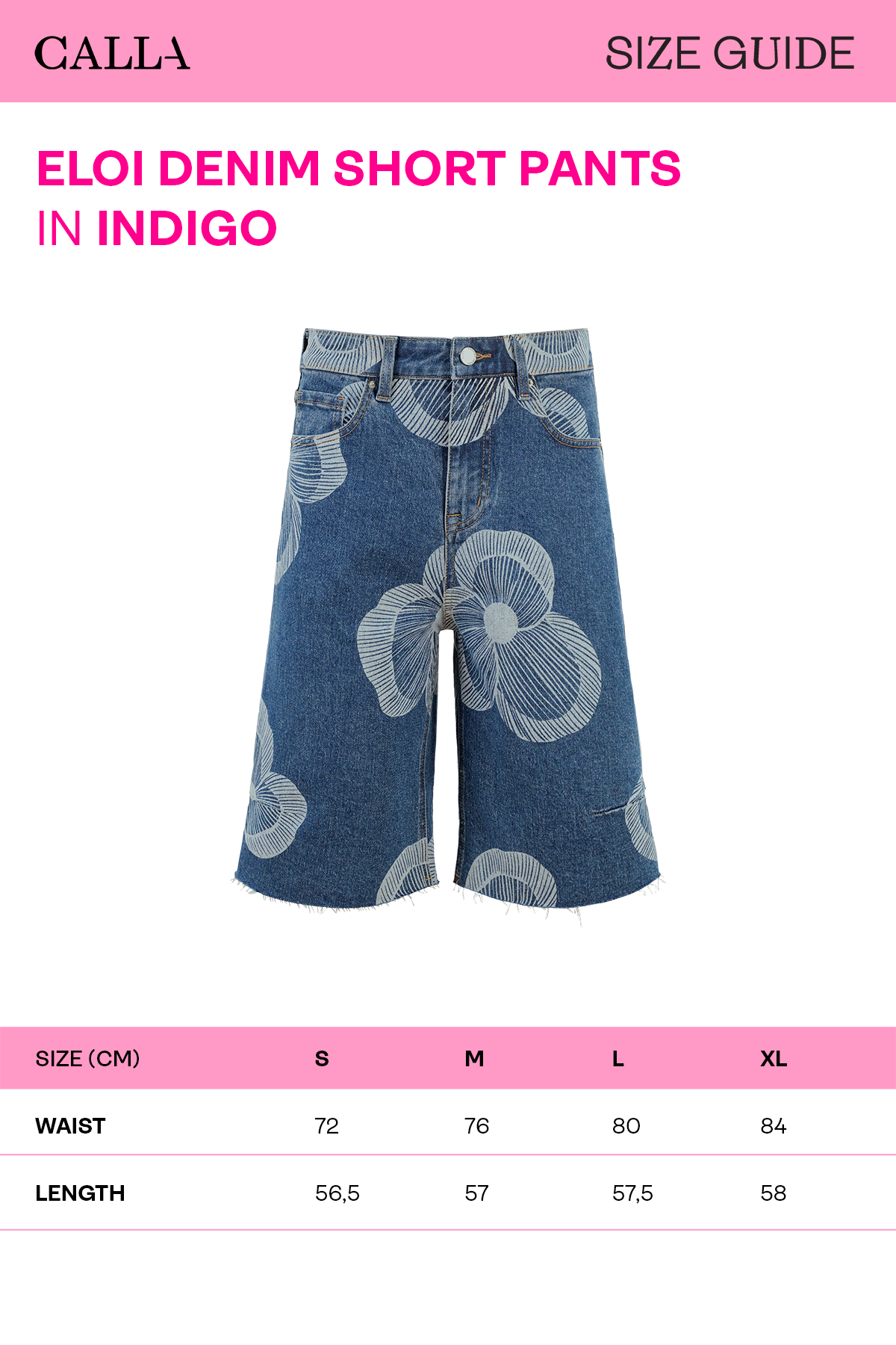 Eloi Denim Short Pants - Indigo