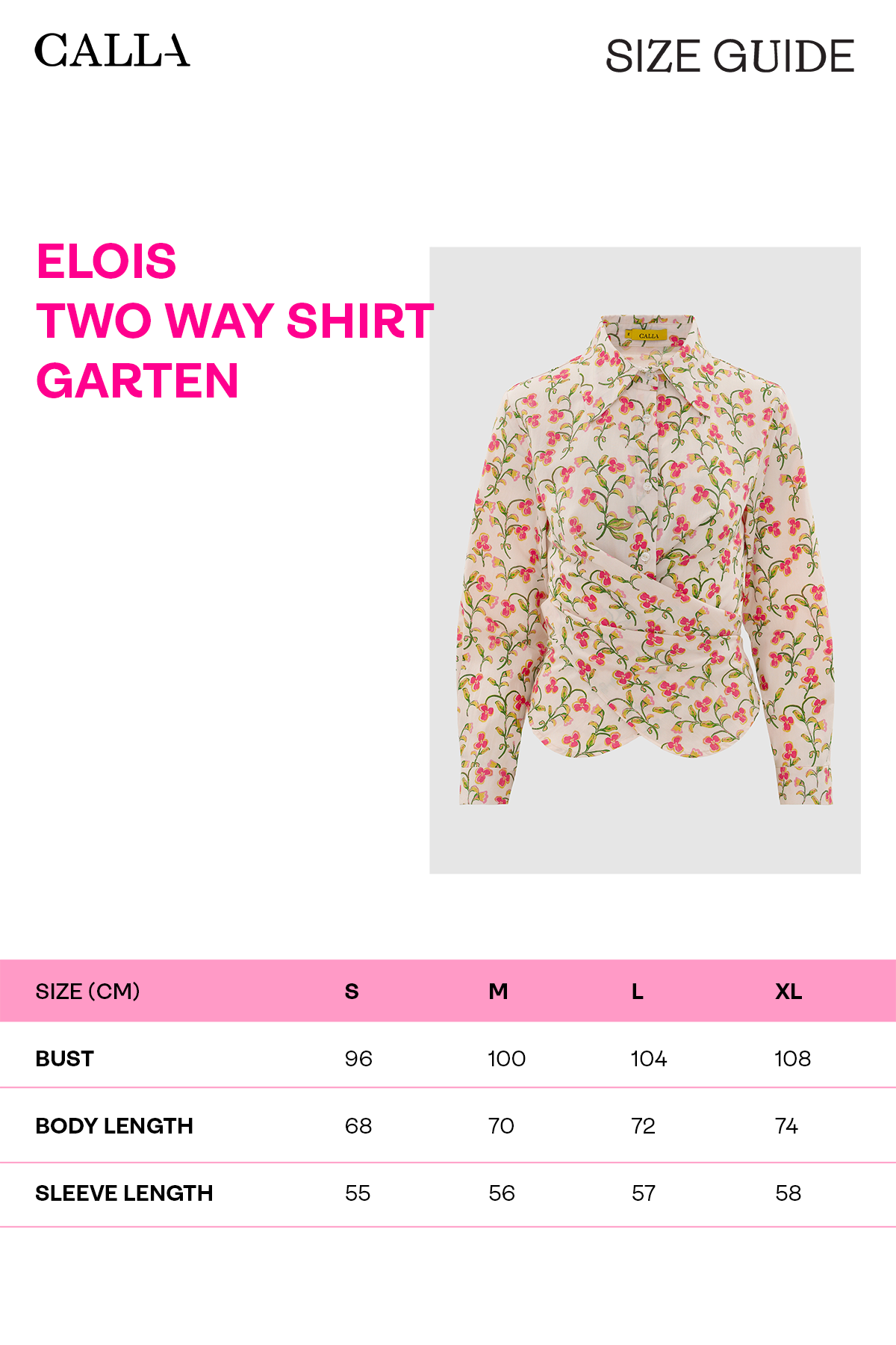 Elois Two Way Shirt - Garten