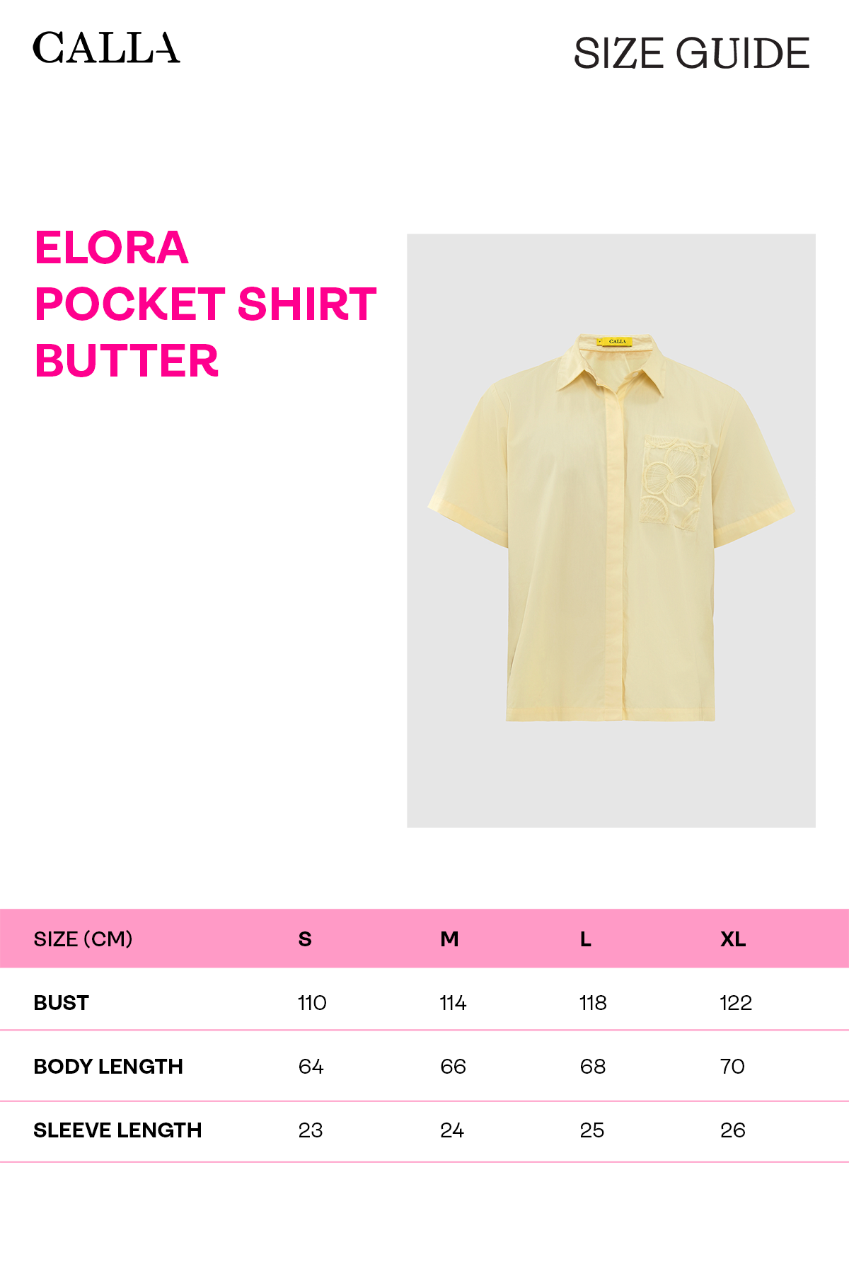 Elora Pocket Shirt - Butter