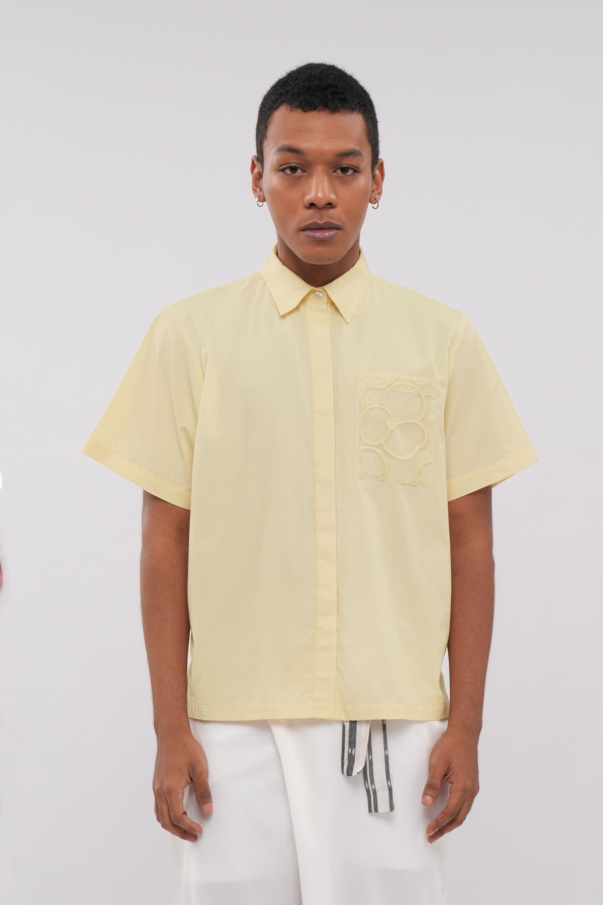 Elora Pocket Shirt - Butter