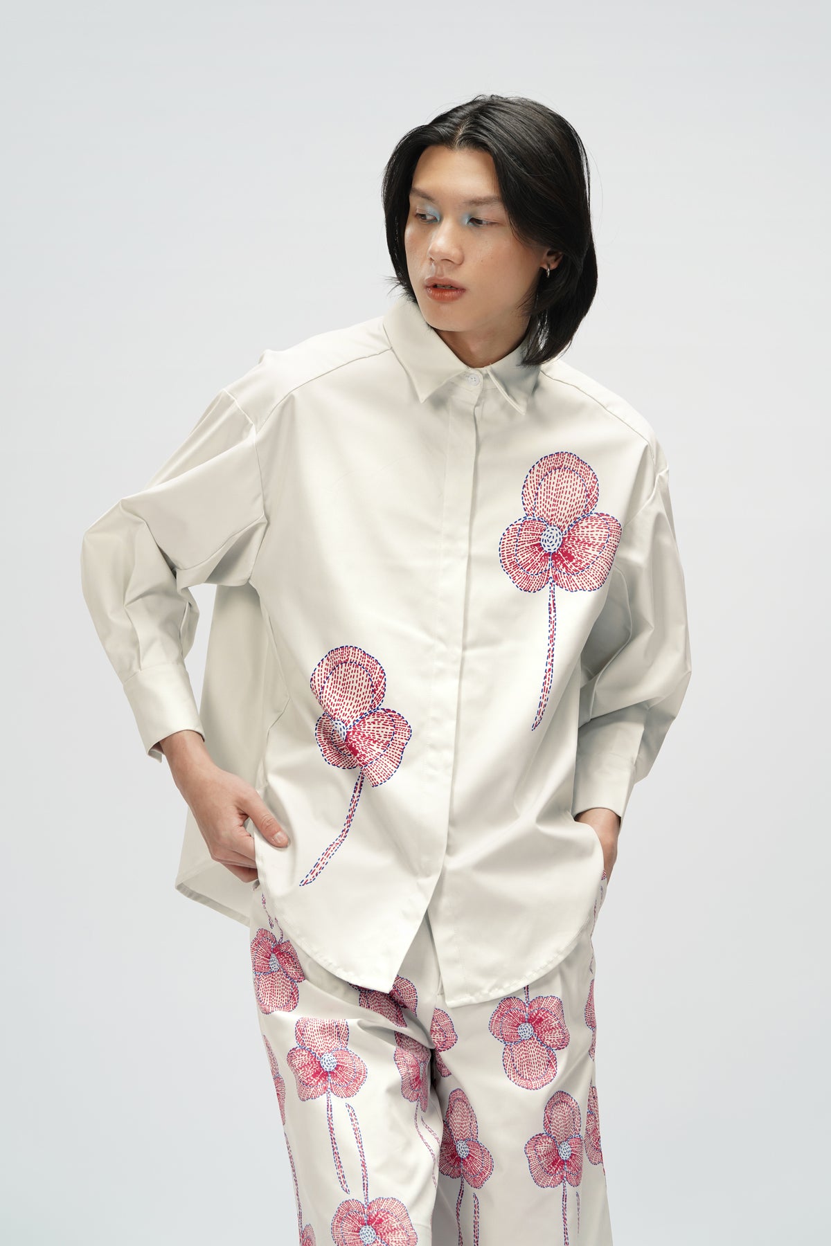 Emma Basic Shirt - Blush
