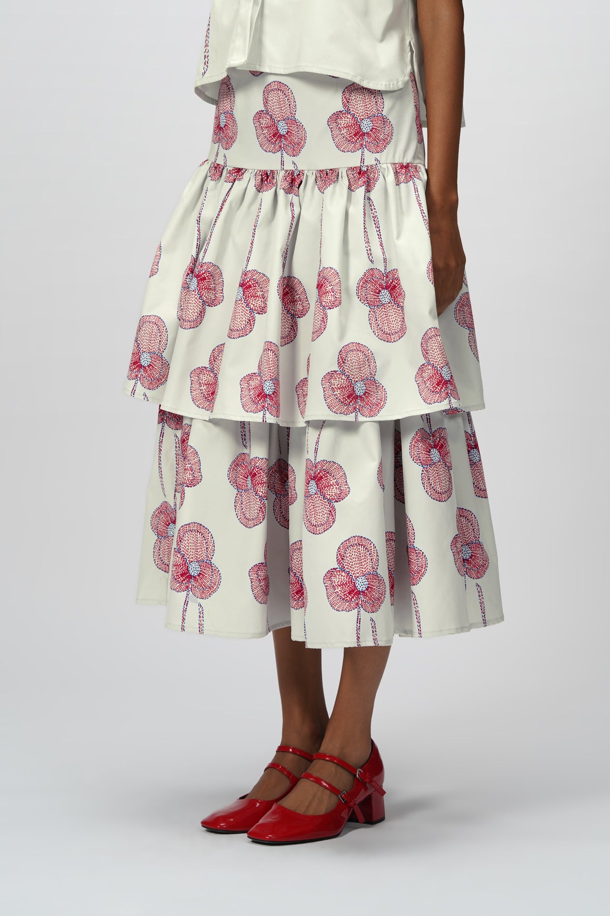 Emma Layered Skirt - Blush