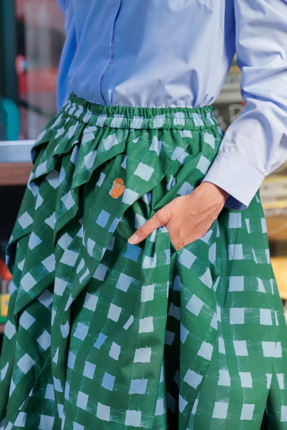 Esmerald Balloon Skirt - Aurora