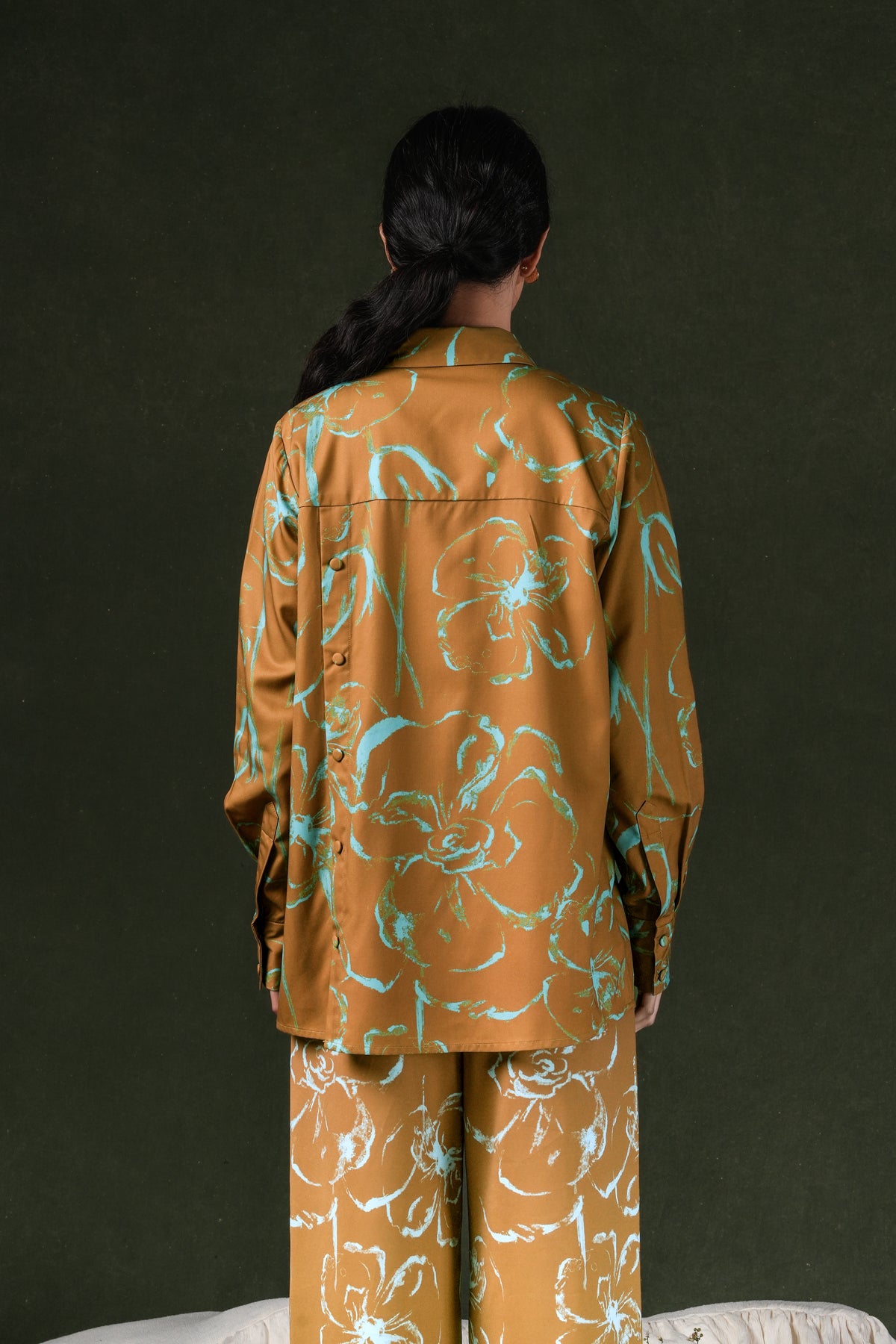 Fioren Long Shirt - Ochre