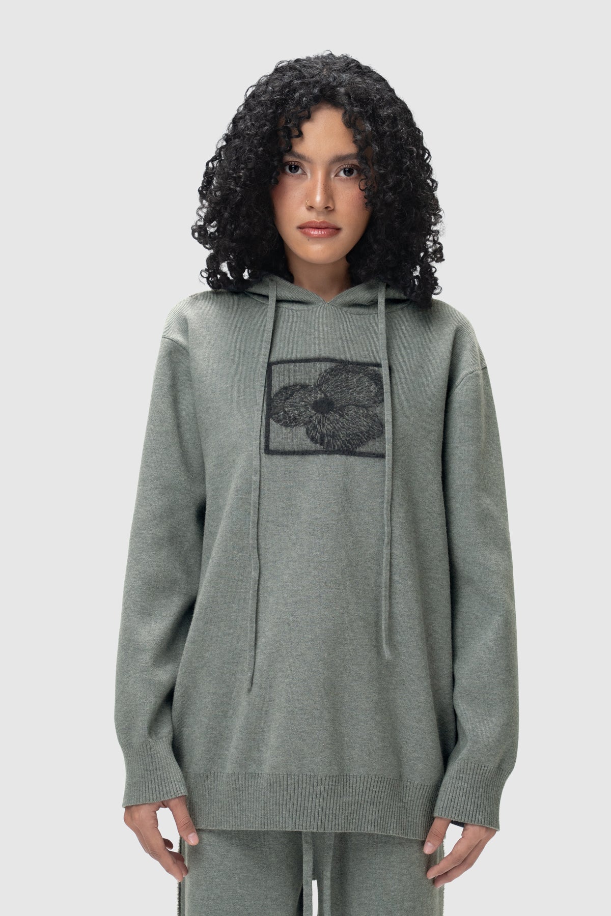 Greige Hoodie - Ash