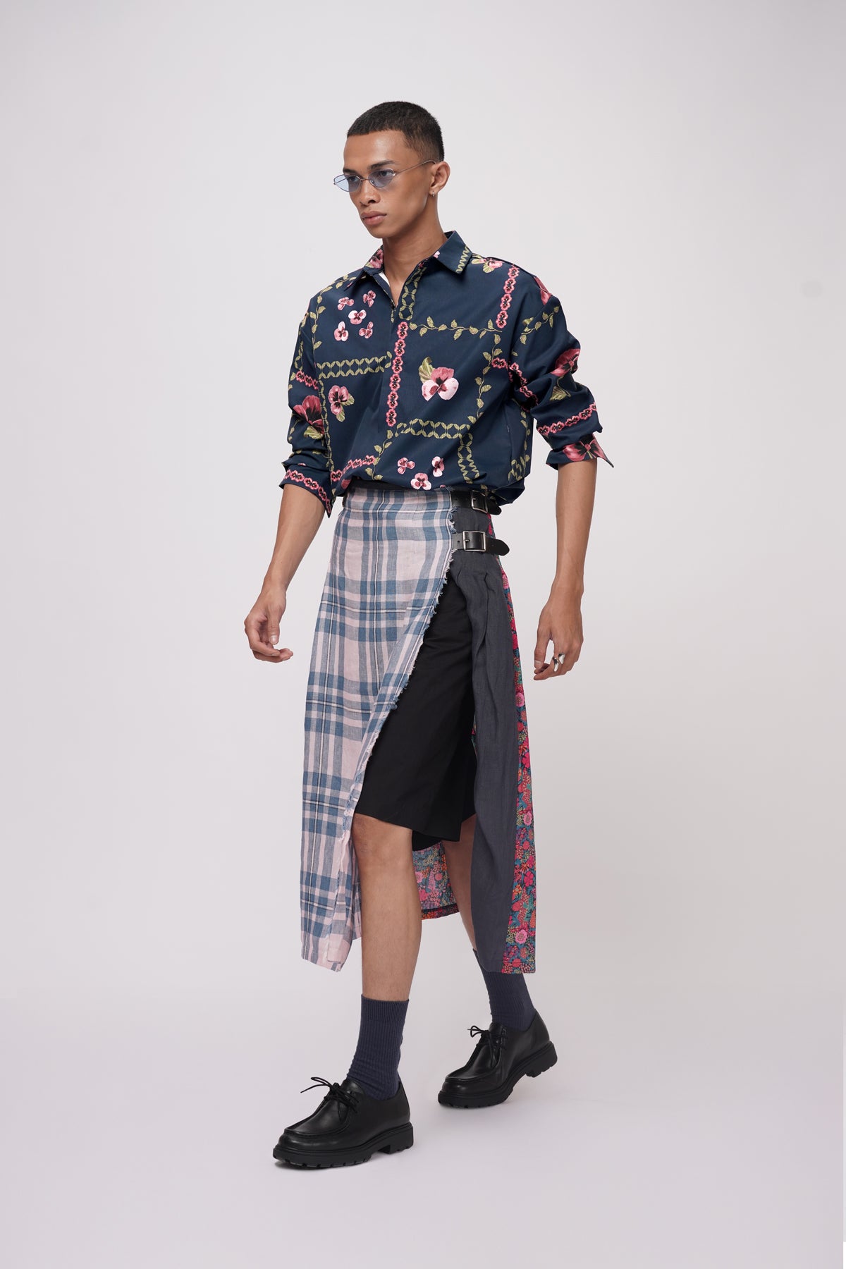 Grannies Oversized Shirt - Ocean