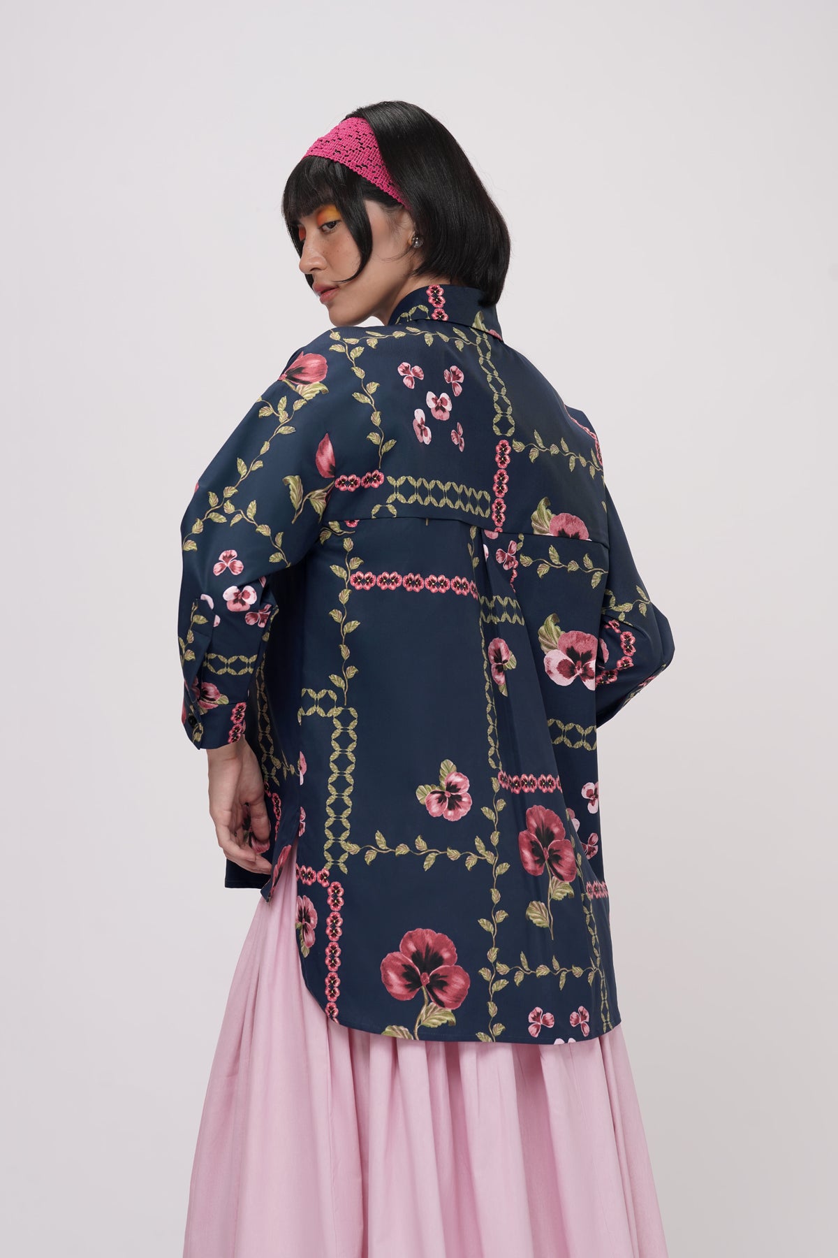 Grannies Oversized Shirt - Ocean