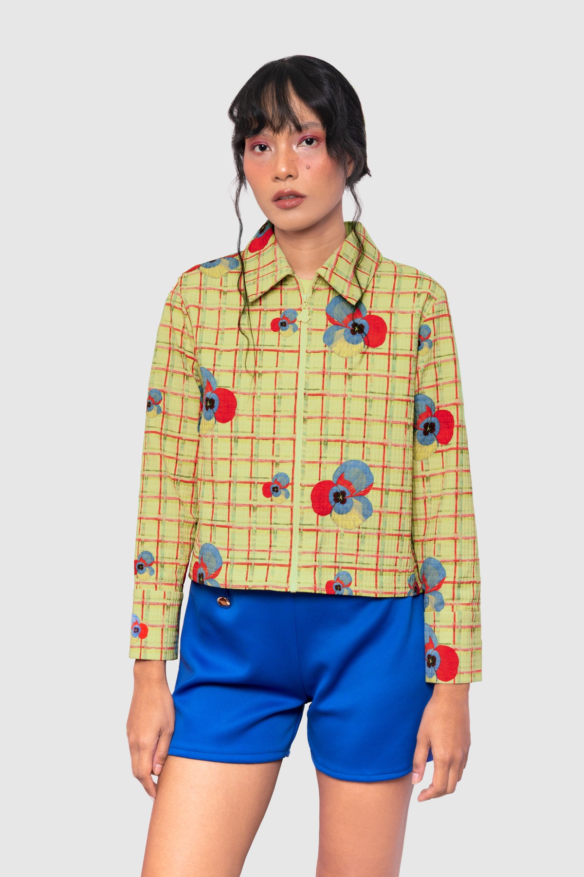 Hema Crop Jacket - Parmesan