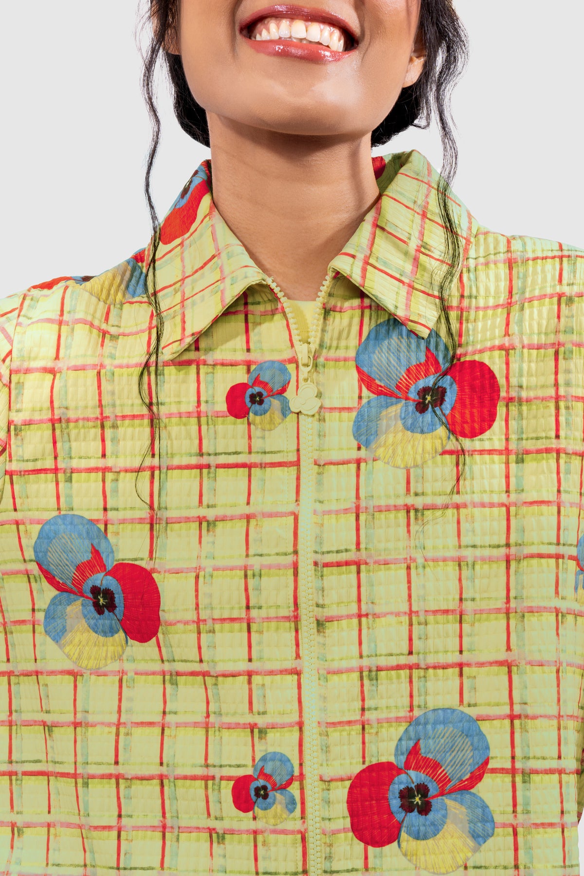 Hema Crop Jacket - Parmesan