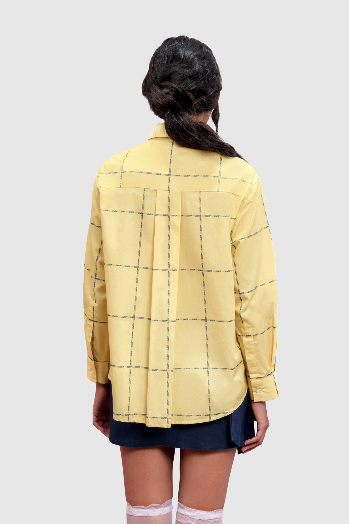 Hema Statement Button Shirt - Parmesan