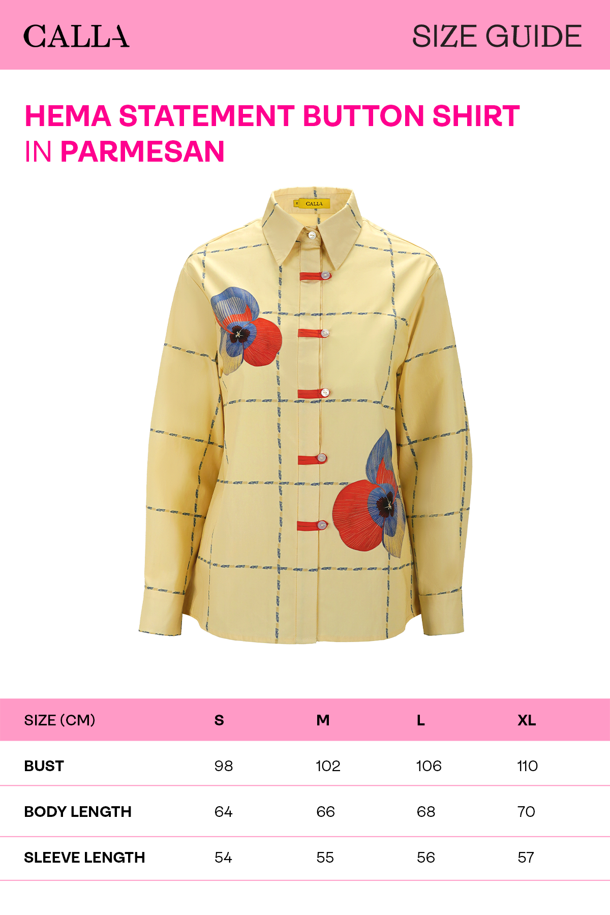 Hema Statement Button Shirt - Parmesan