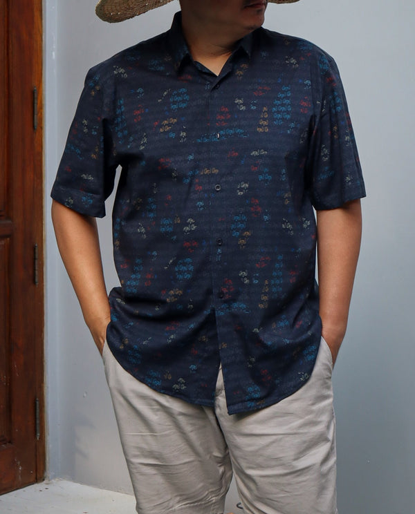 CTL BLACK MAN SHORT SHIRT