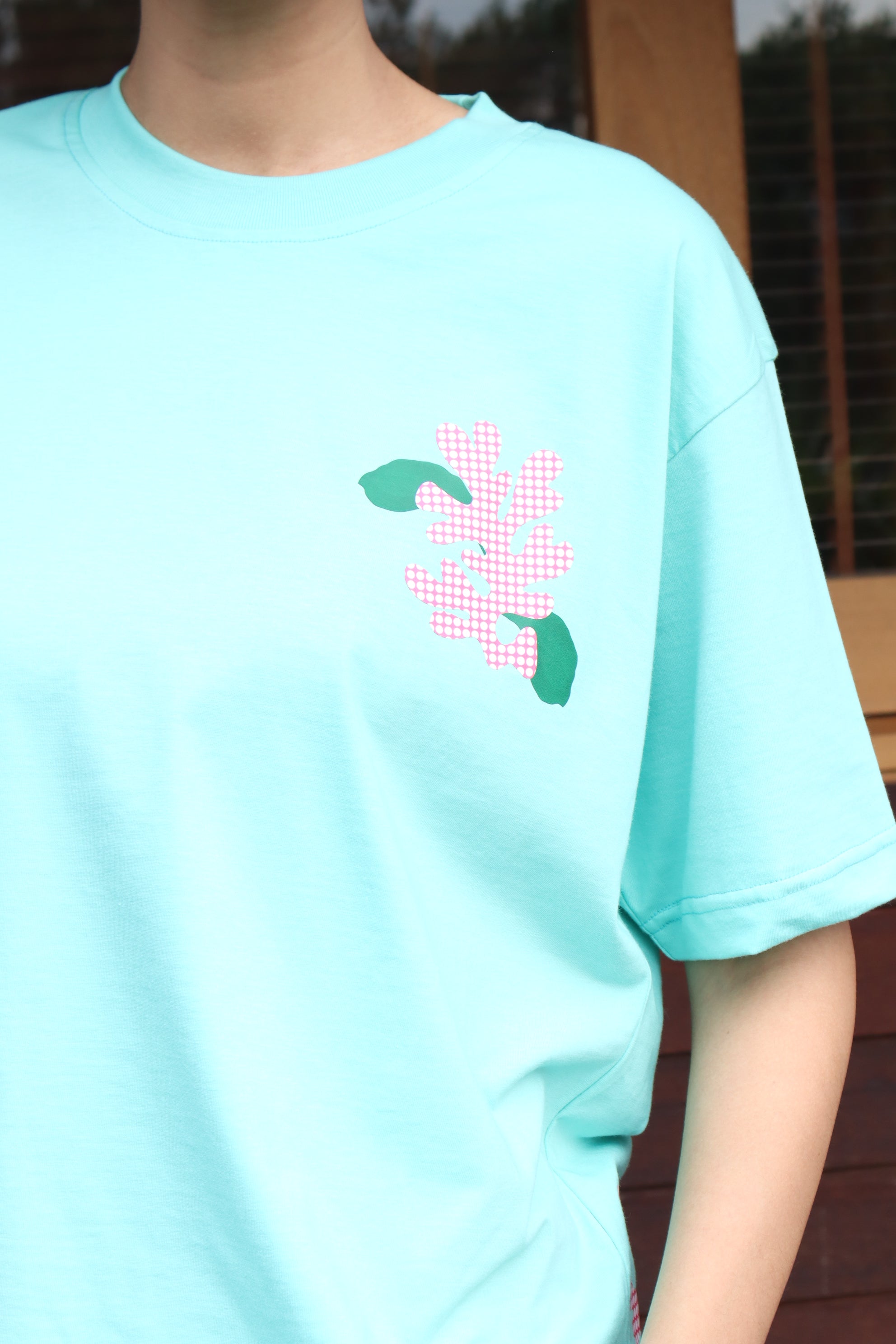 VANDA T-SHIRT IN POOL BLUE