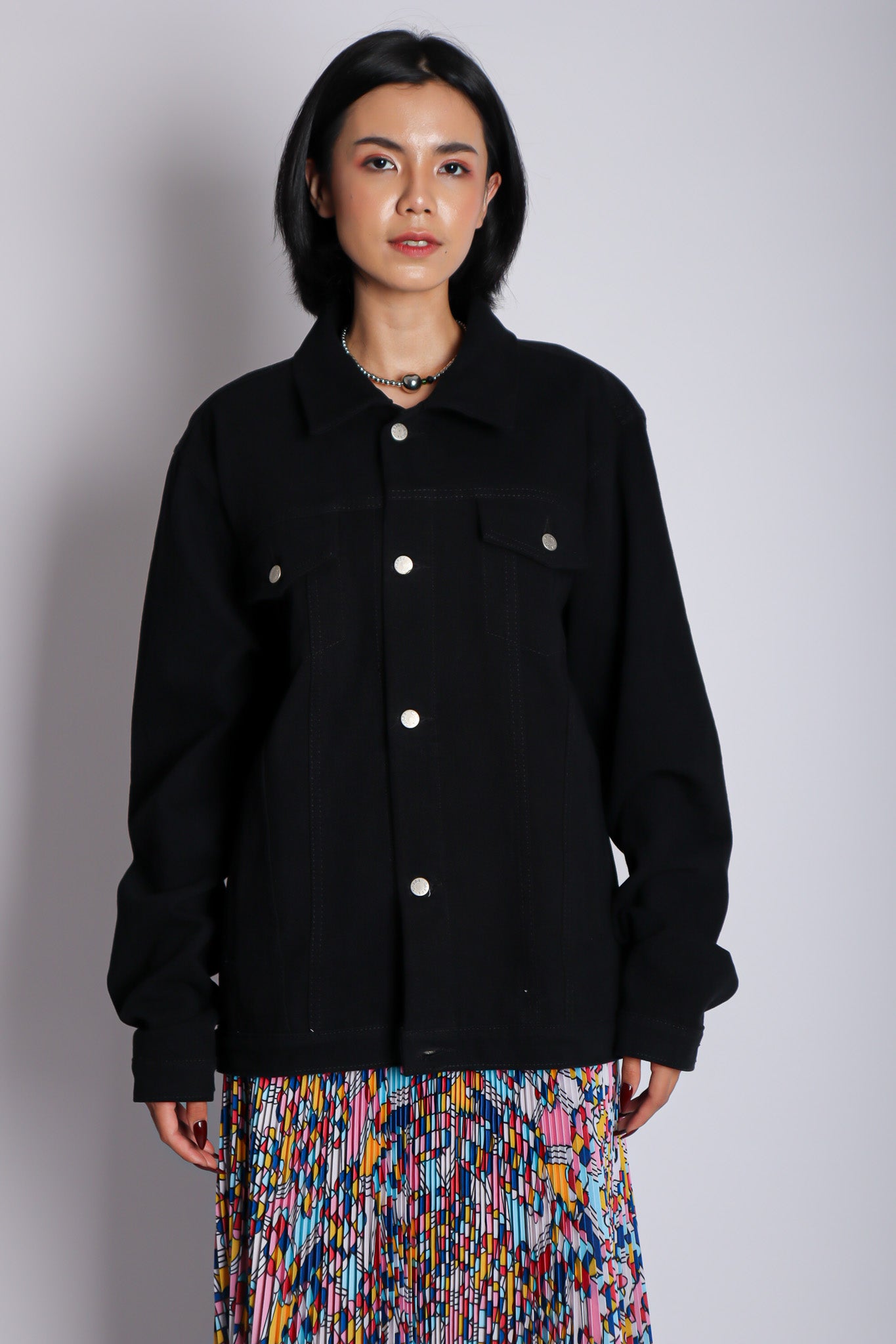 CTL BLACK DENIM JACKET