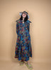CTL NEST COLLAR LONG DRESS