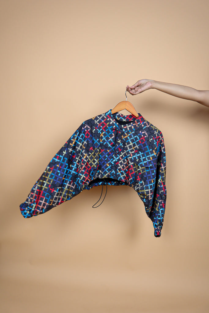CTL NEST NYLON CROP JACKET