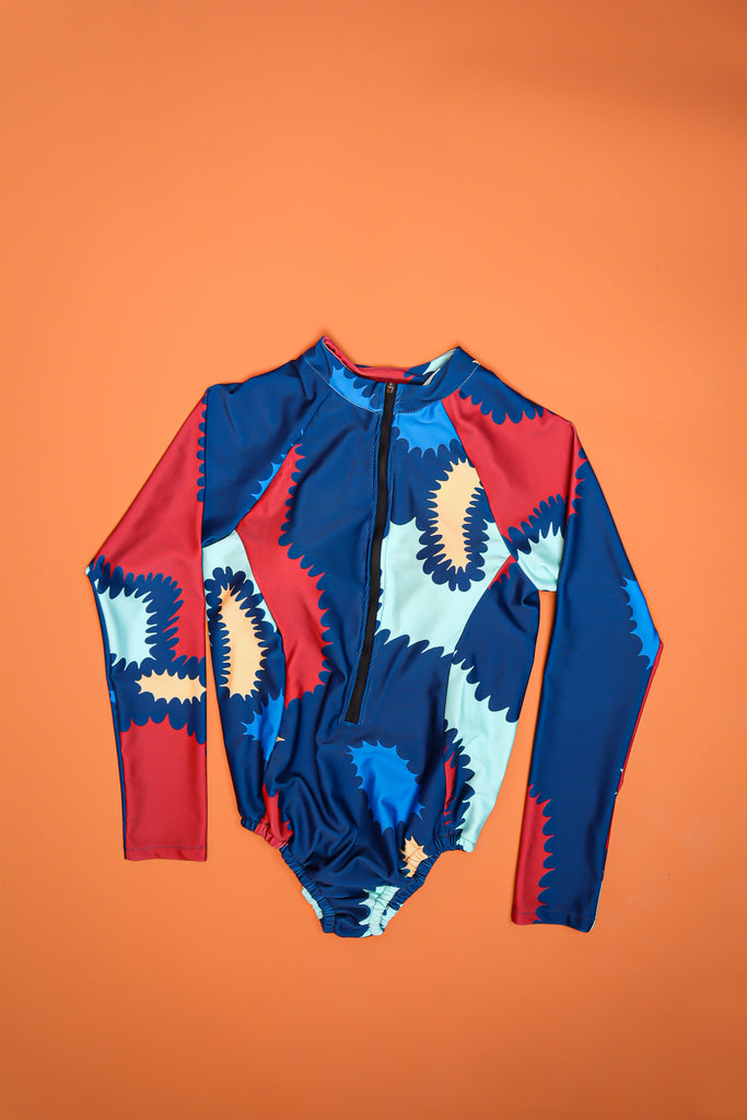 CALLA X ANDIEN MYPHLORA LONG SWIMSUIT