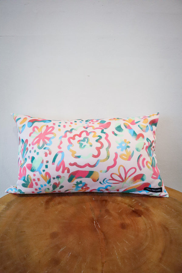 PINK CLEOME CUSHION COVER