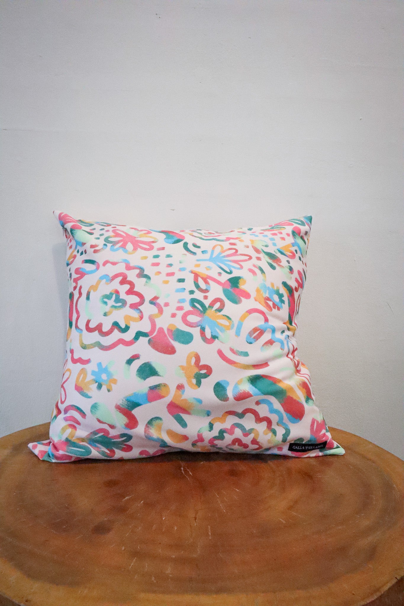 PINK CLEOME CUSHION COVER