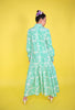 CALLA X OLAHARIKA STRIPES TURTLE NECK DRESS