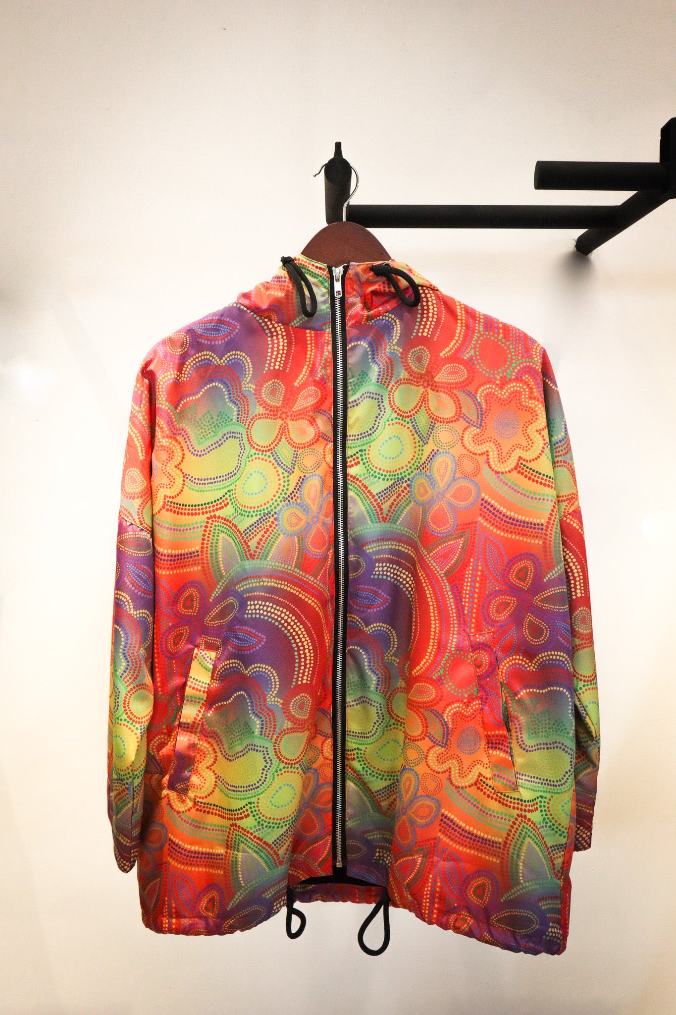 AURORA COLORFUL NYLON LONG JACKET