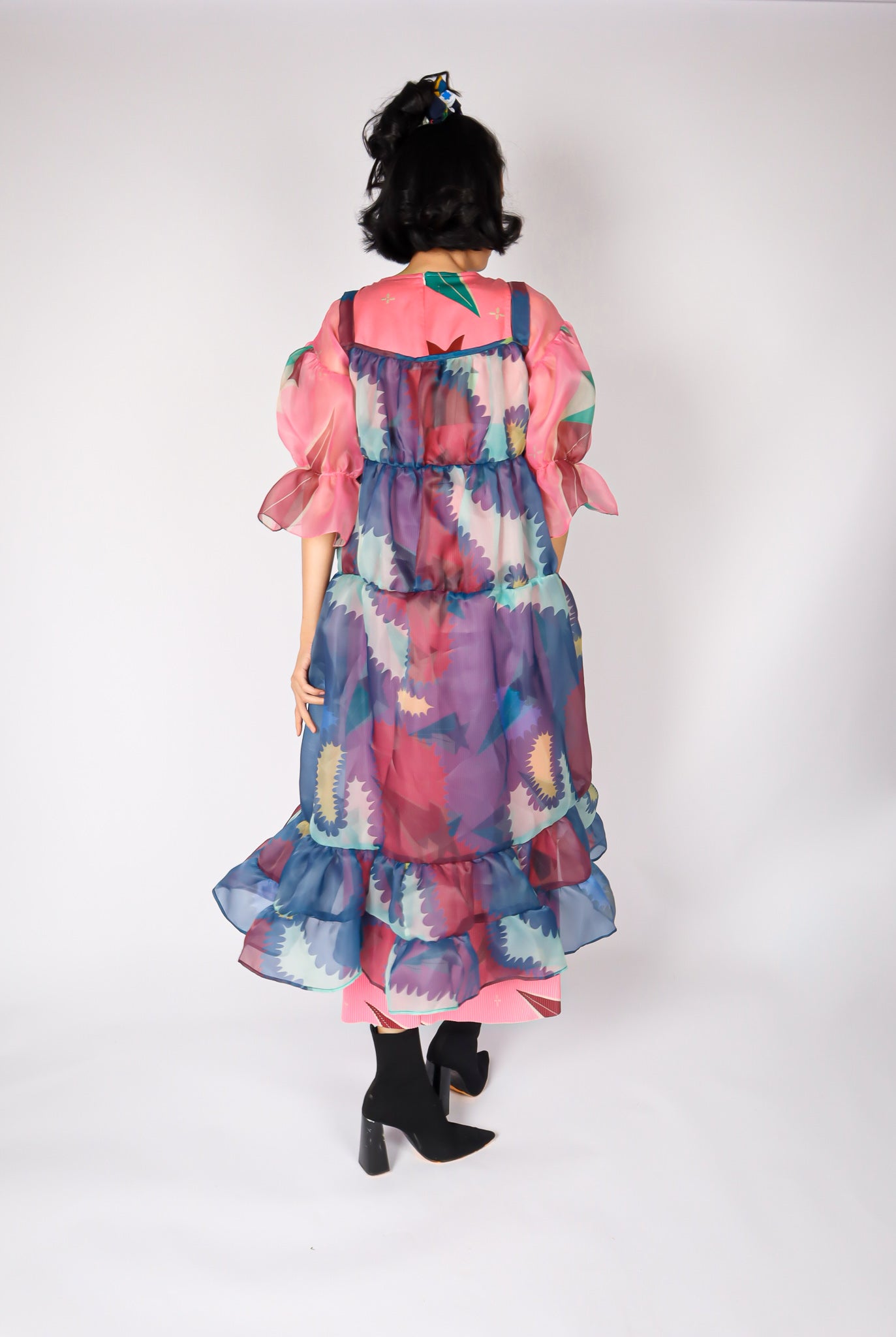 MYPHLORA ORGANZA OUTER DRESS