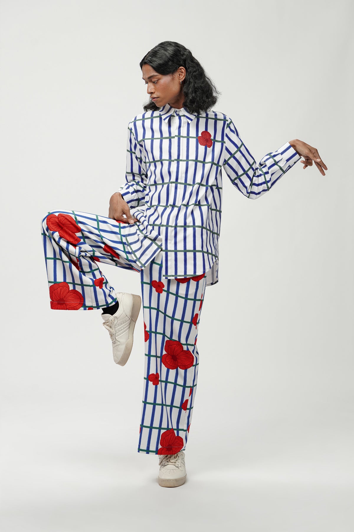 Jolie Long Pants - Berries
