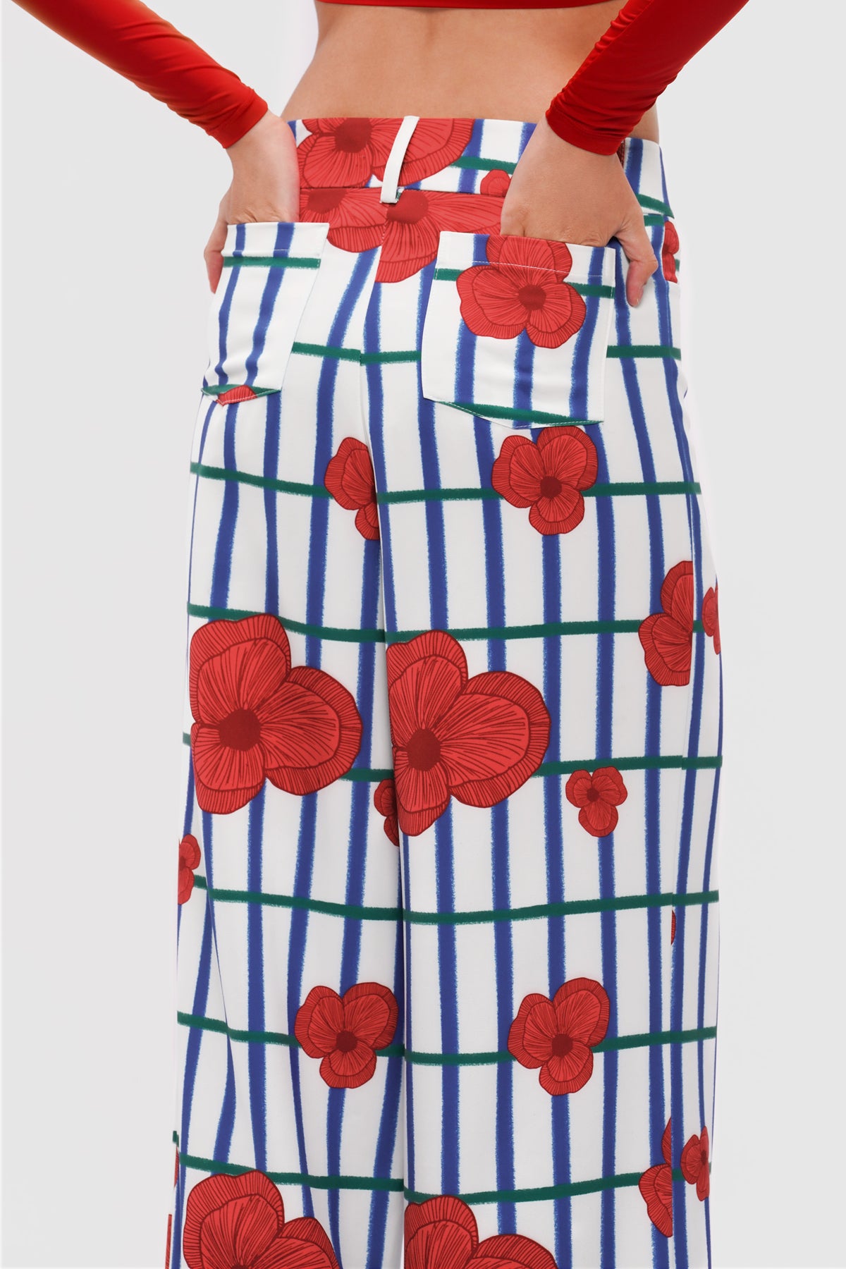 Jolie Long Pants - Berries