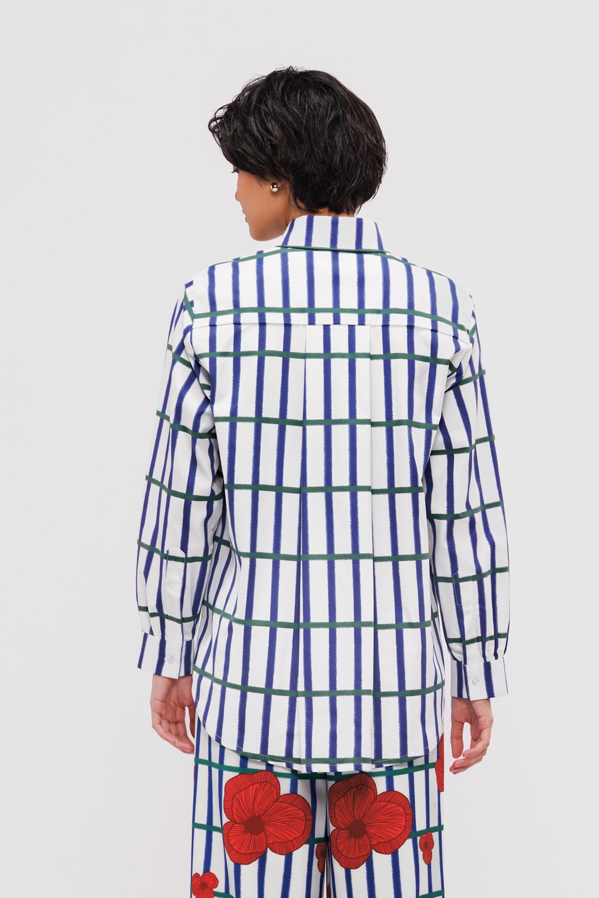 Jolie Long Shirt - Berries