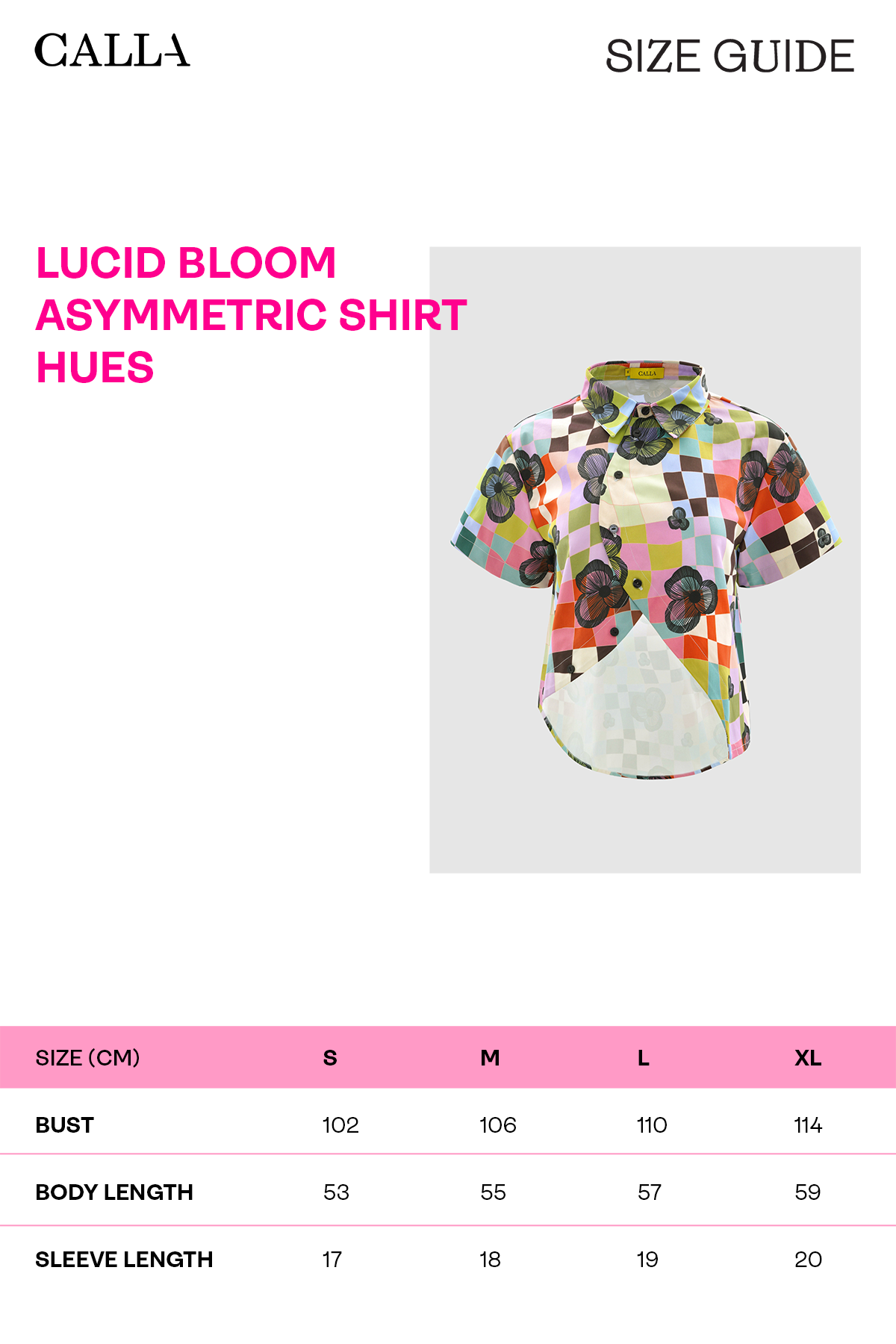 Lucid Bloom Asymmetric Shirt - Hues