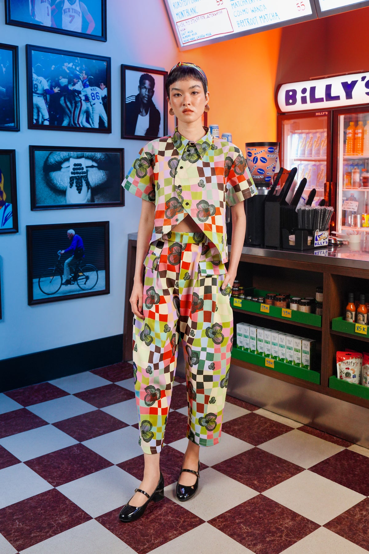 Lucid Bloom Asymmetric Shirt - Hues