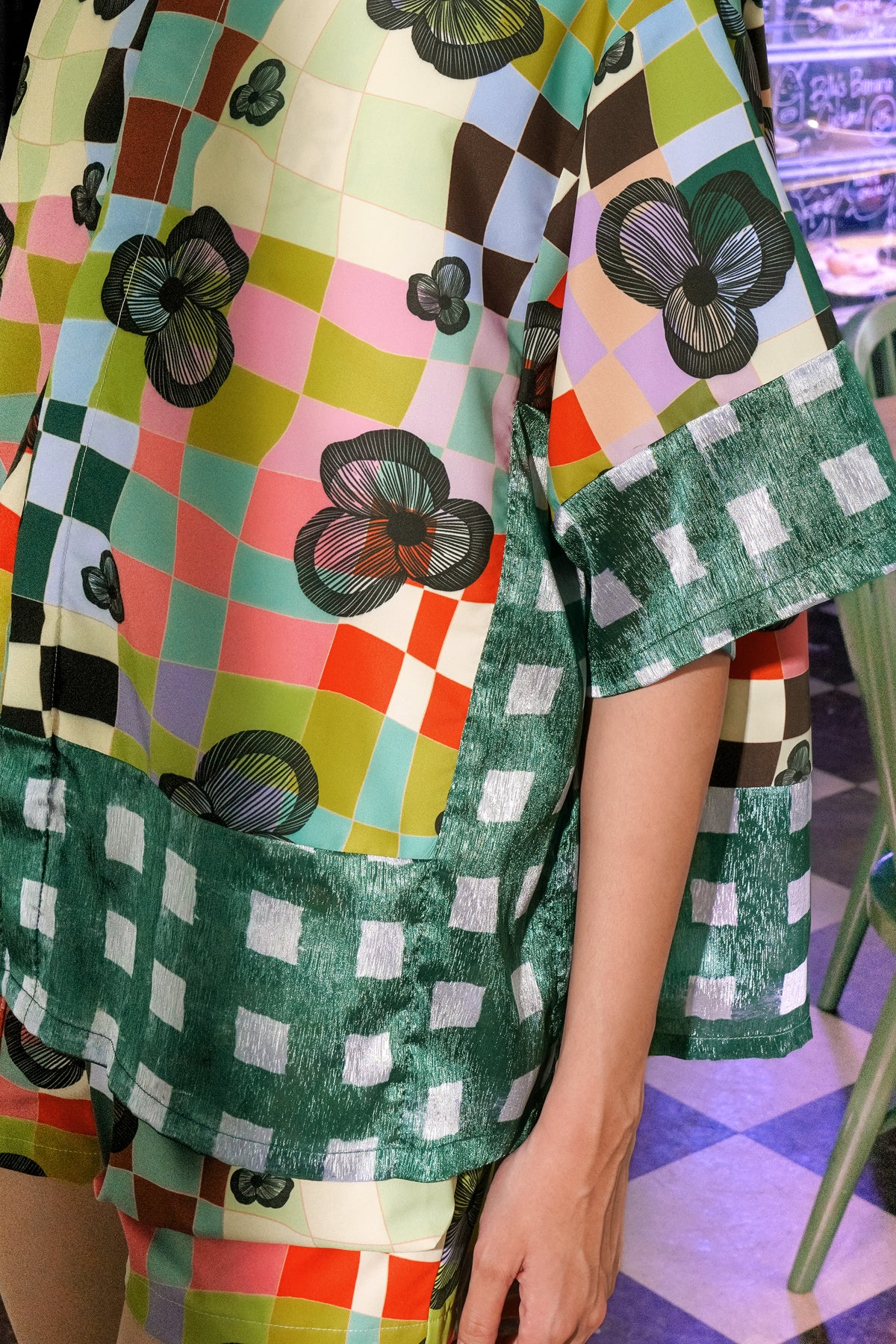 Lucid Bloom Oversized Shirt - Hues