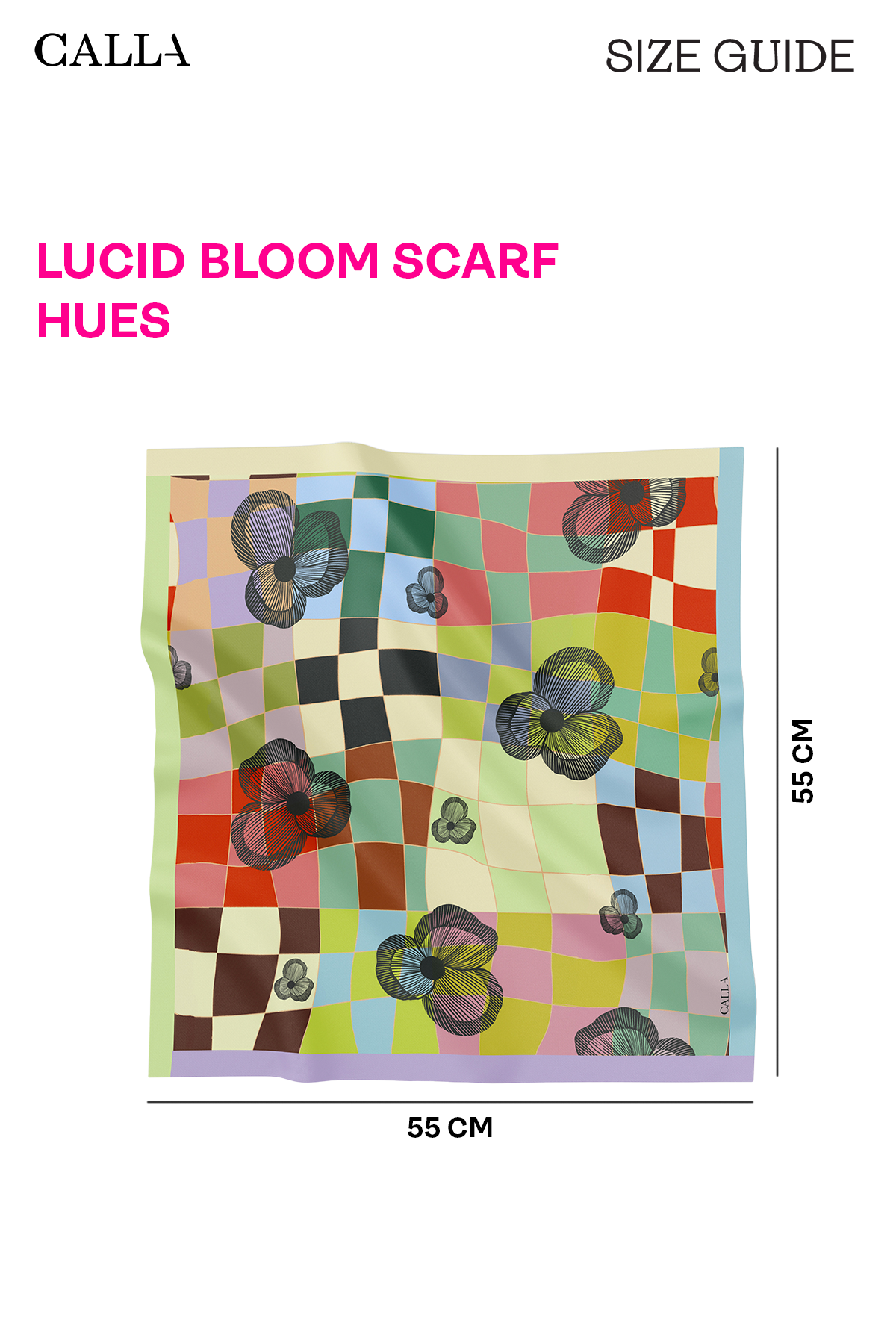 Lucid Bloom Scarf - Hues