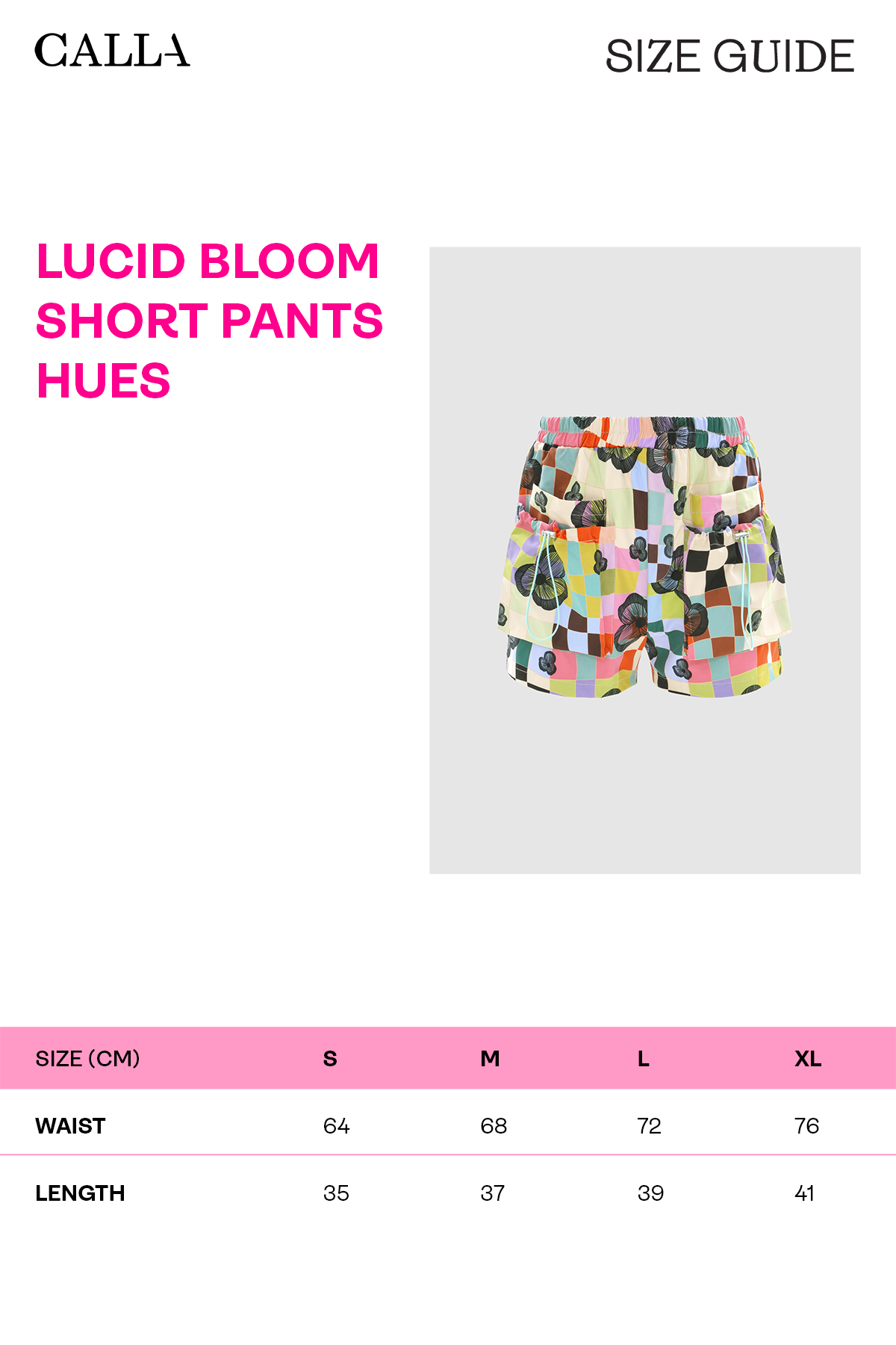 Lucid Bloom Short Pants - Hues