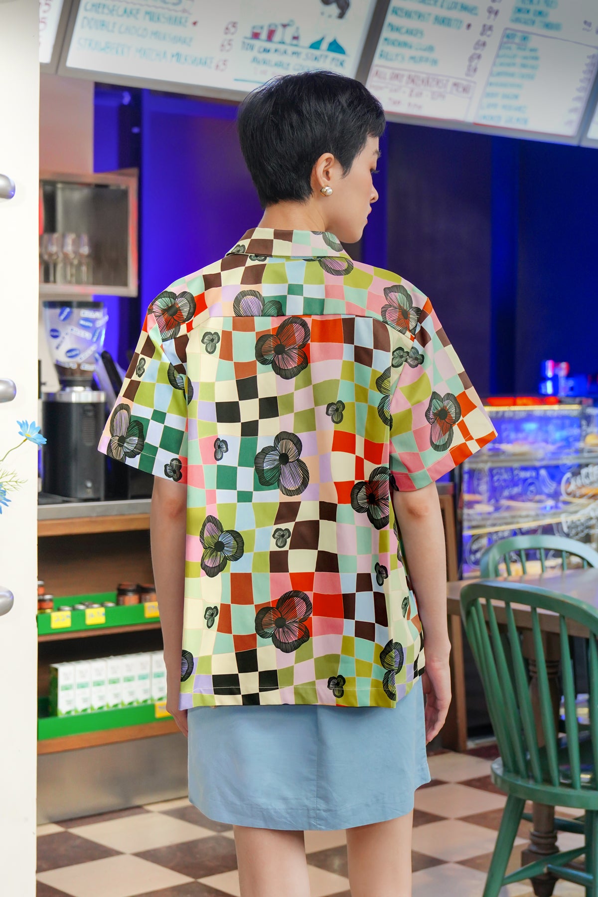 Lucid Bloom Short Shirt - Hues