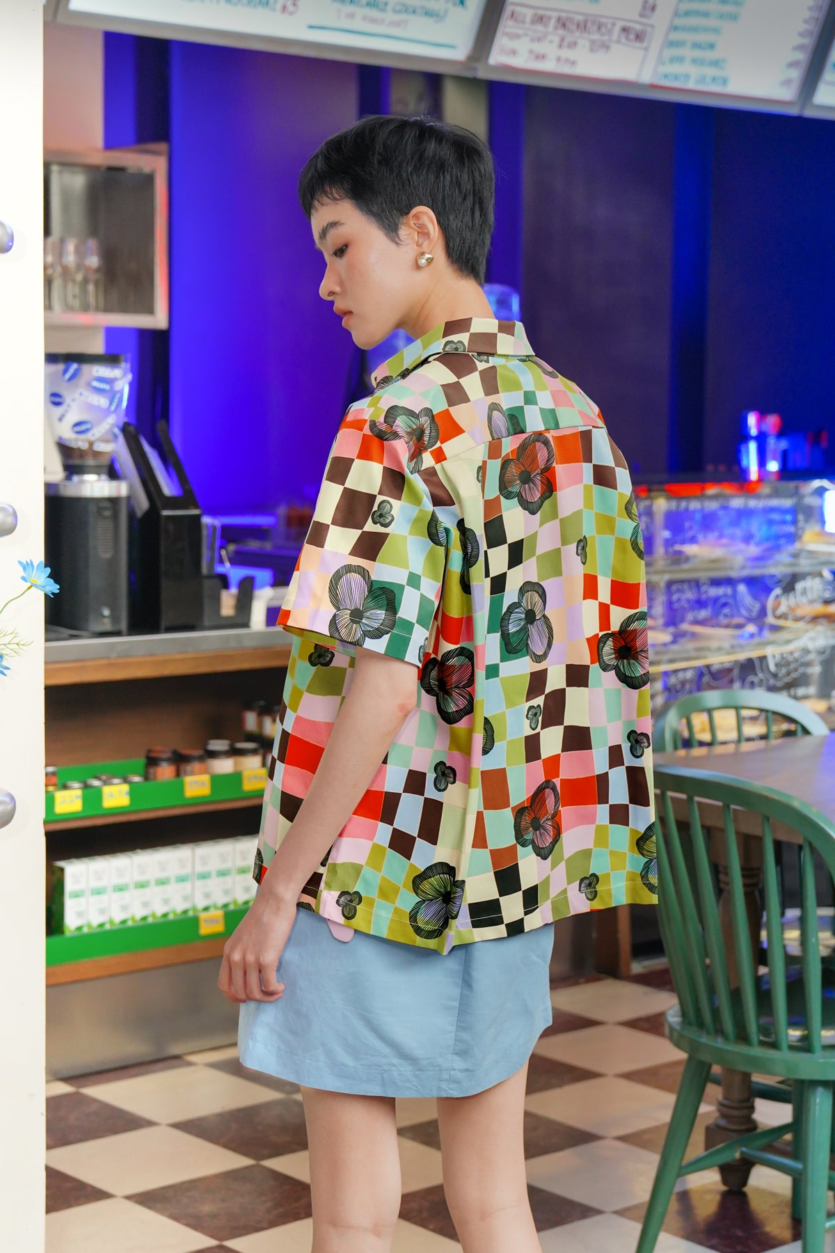 Lucid Bloom Short Shirt - Hues