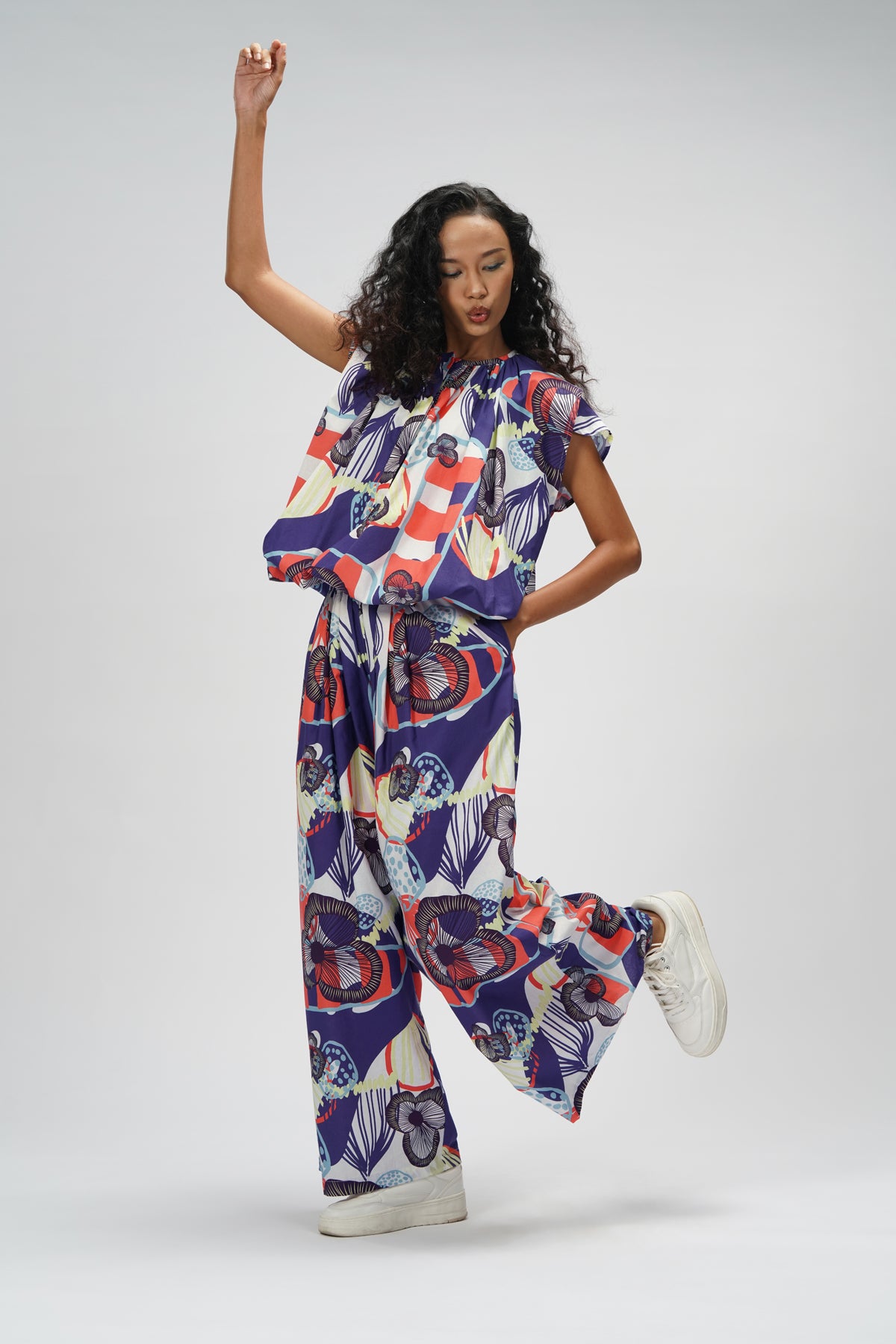 Lucy Puffy Blouse - Celestial
