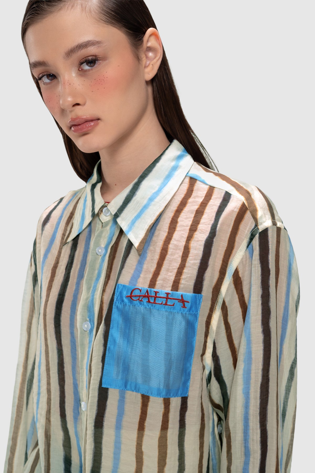 Lydia Striped Shirt - Multicolor