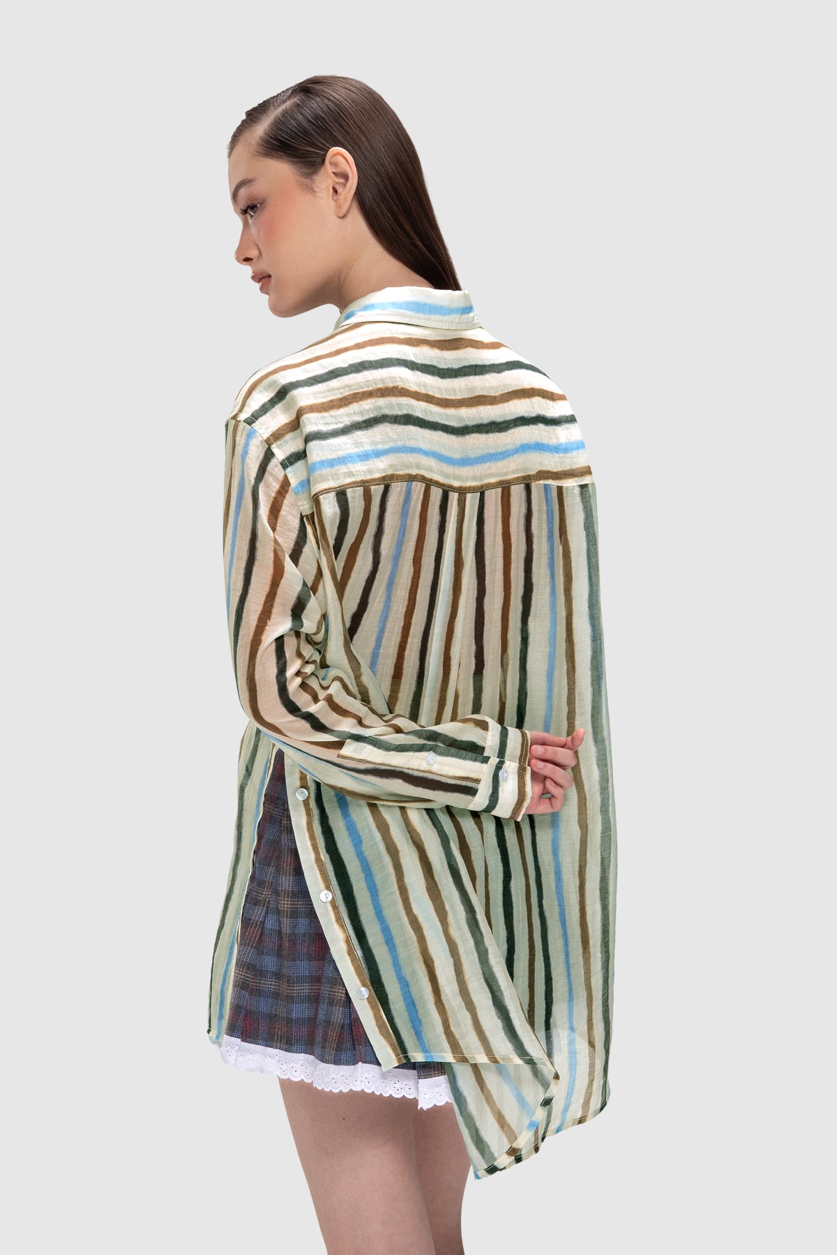 Lydia Striped Shirt - Multicolor