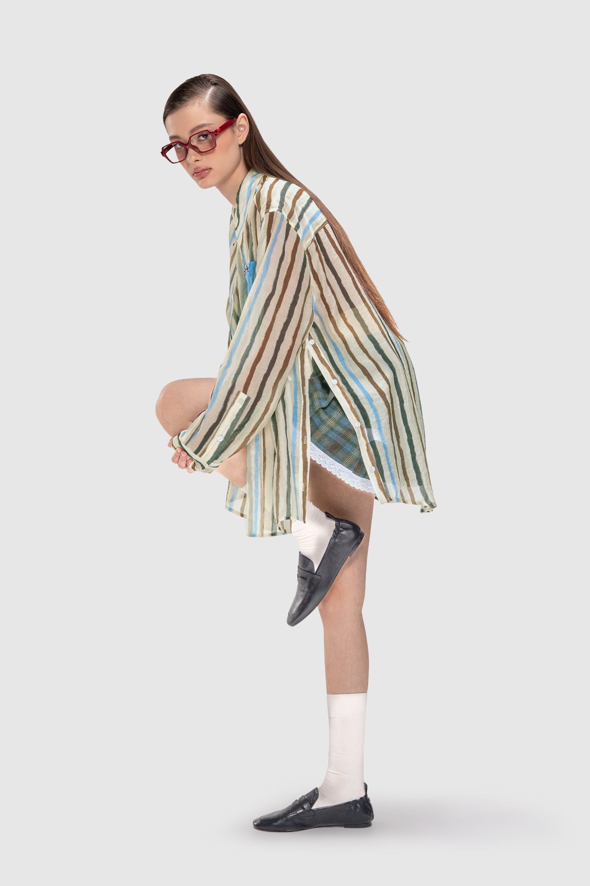 Lydia Striped Shirt - Multicolor